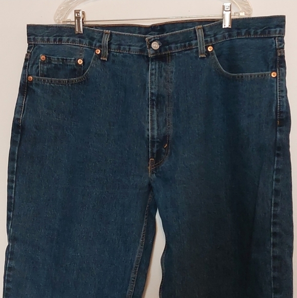 Levi's 550 Men's Tapered Leg Blue Jeans Size 44x30 44W 30L - Picture 2 of 11
